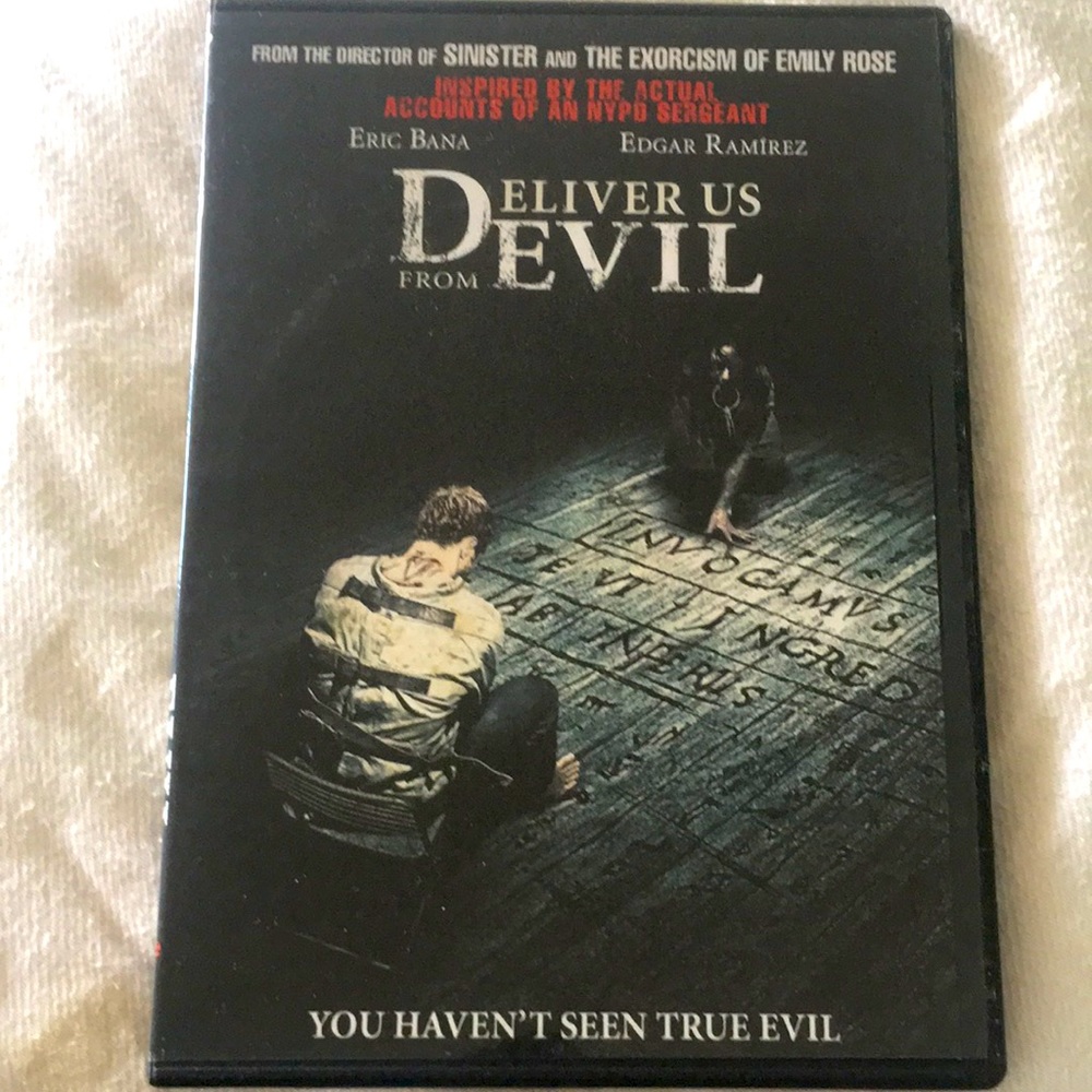 🍿 4/$20 Deliver Us From Evil DVD Eric Bana Edgar Ramirez Horror Thriller Movie